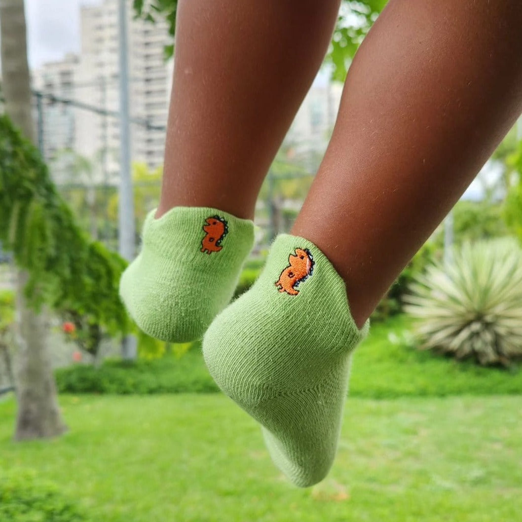 Calcetines Dinosaurio para niños - 5 pares