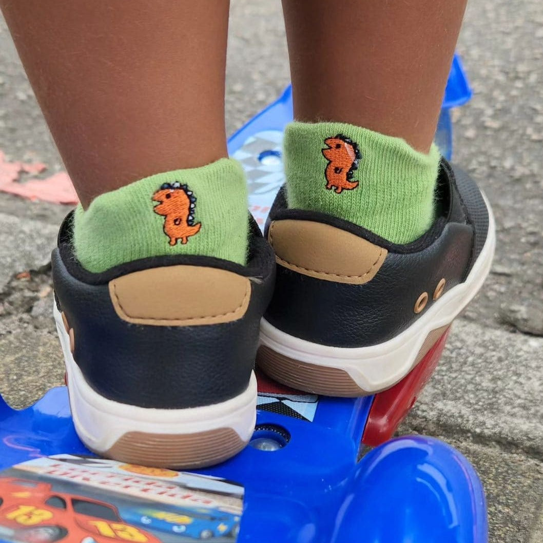 Calcetines Dinosaurio para niños - 5 pares